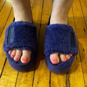 UGG Women's Disco Slide Flatform Sandal Slipper